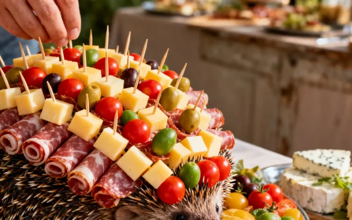Herisson apero : idées faciles pour un buffet réussi
