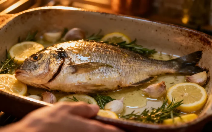 Recette dorade au four vin blanc : guide simple et savoureux
